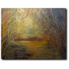 Sunrise Premium Canvas Gallery Wrap Print 14 by 17 Inches - BA Wygant Studio | Abstract Spiritual Contemporary Art
