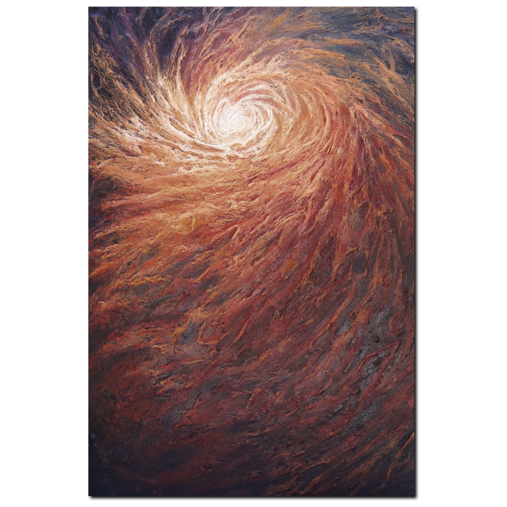 The Passenger Premium Canvas Gallery Wrap Print 32 x 48 Inches - BA Wygant Studio | Abstract Spiritual Contemporary Art