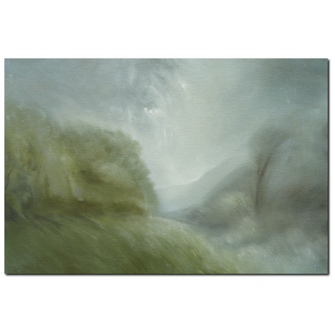 Mountain Mist Premium Canvas Gallery Wrap Print 32 x 48 inches