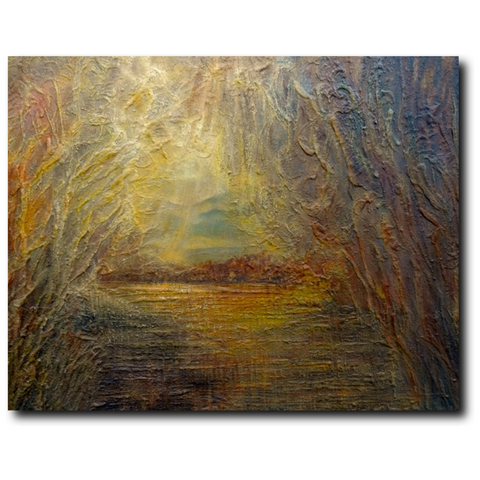 Sunrise Premium Canvas Gallery Wrap Print 14 by 17 Inches